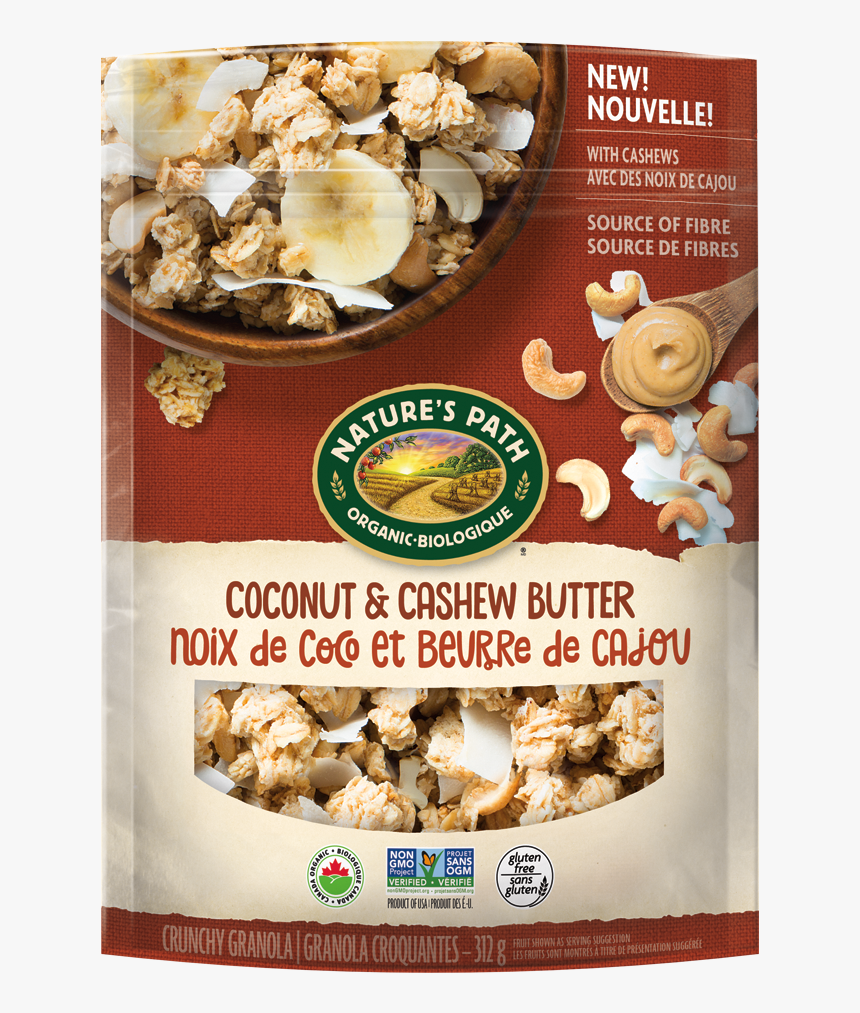 Nature's Path Coconut And Cashew Butter Granola, HD Png Download, Free Download