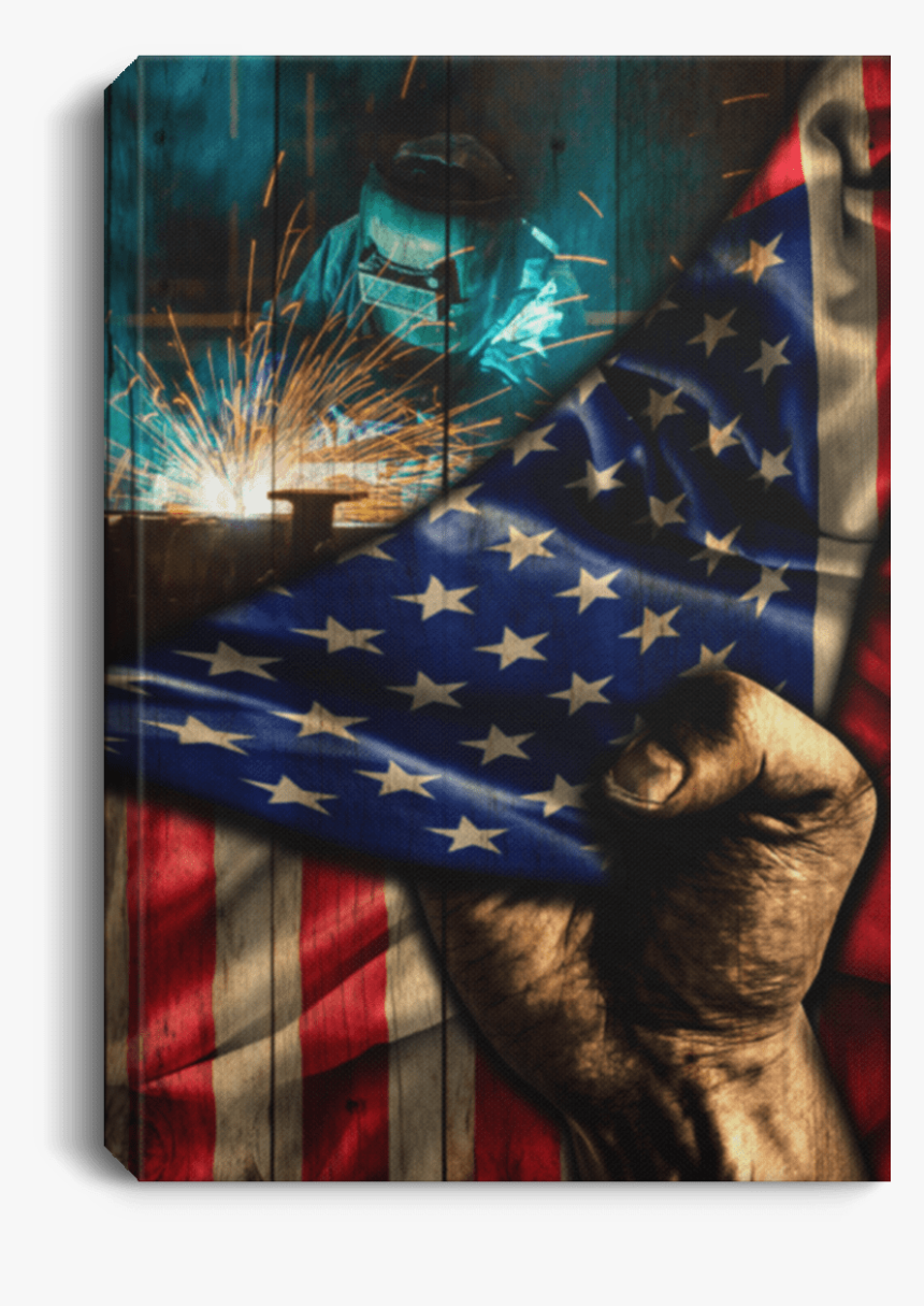 American Flag Pitbull Blanket, HD Png Download, Free Download