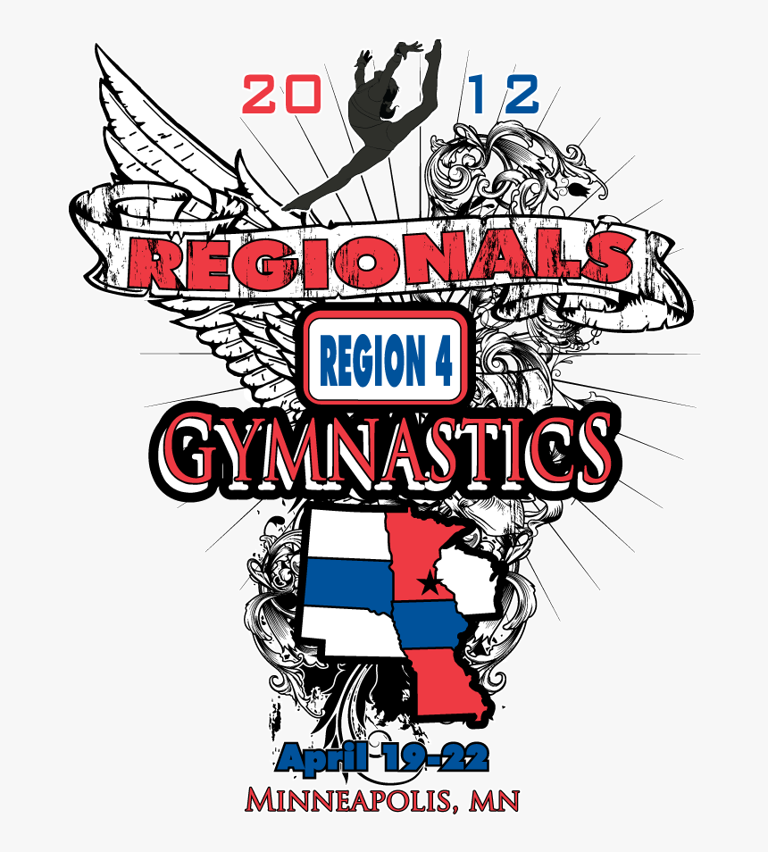 Good Luck Region 4 - Gymnastic, HD Png Download, Free Download