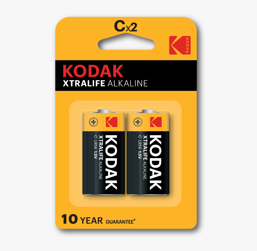 Kodak Aa Batteries , Png Download - Orange, Transparent Png, Free Download