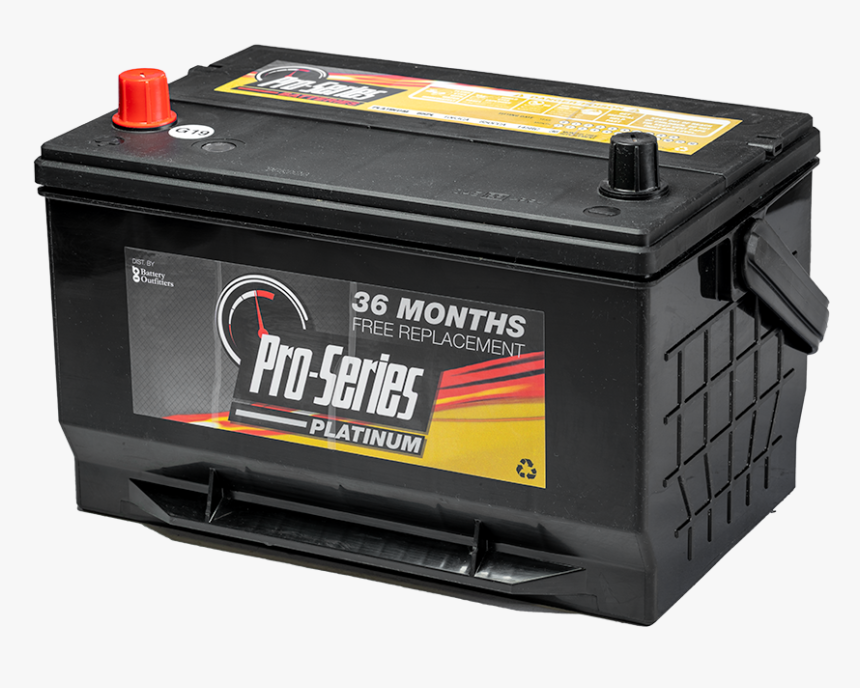 Pro-series Grp 65 Platinum Line 3 Year Free - Automotive Battery, HD Png Download, Free Download