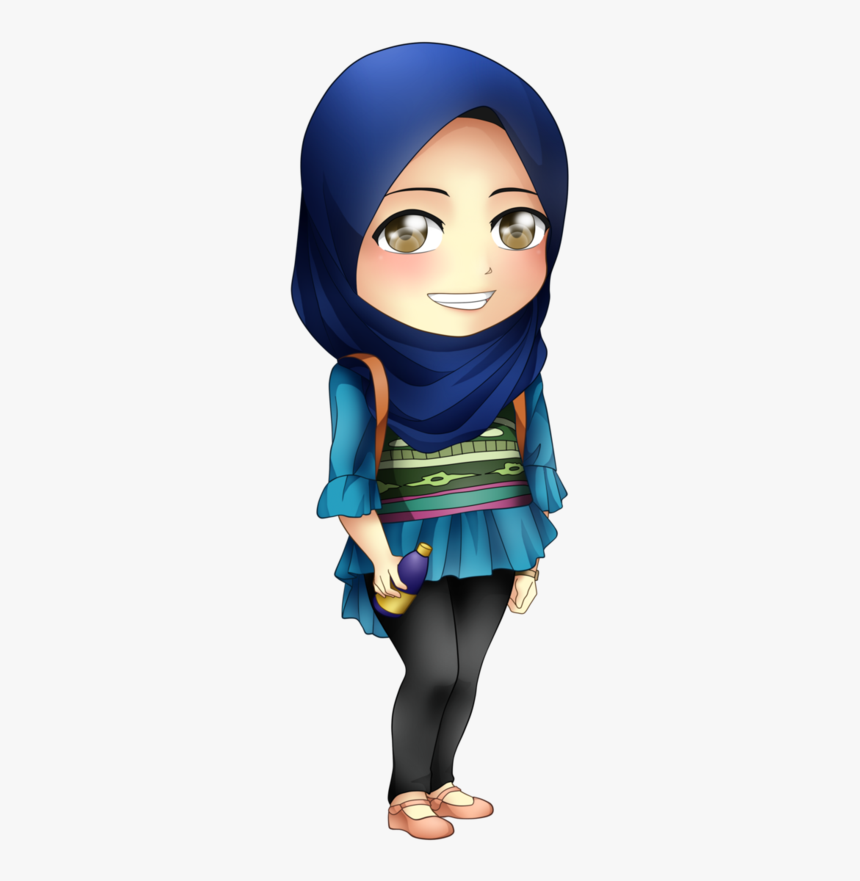 Thumb Image - Chibi Hijab Girl Png, Transparent Png, Free Download
