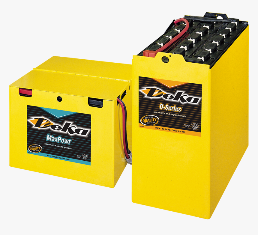 Deka Industrial Batteries At Energy Products - Deka Industrial Battery, HD Png Download, Free Download