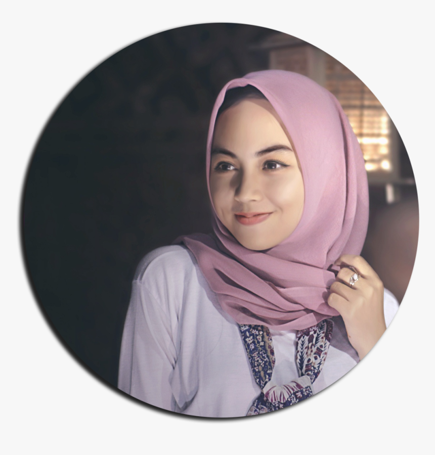 Girl With Hijab - Collagen Produk K Link, HD Png Download, Free Download