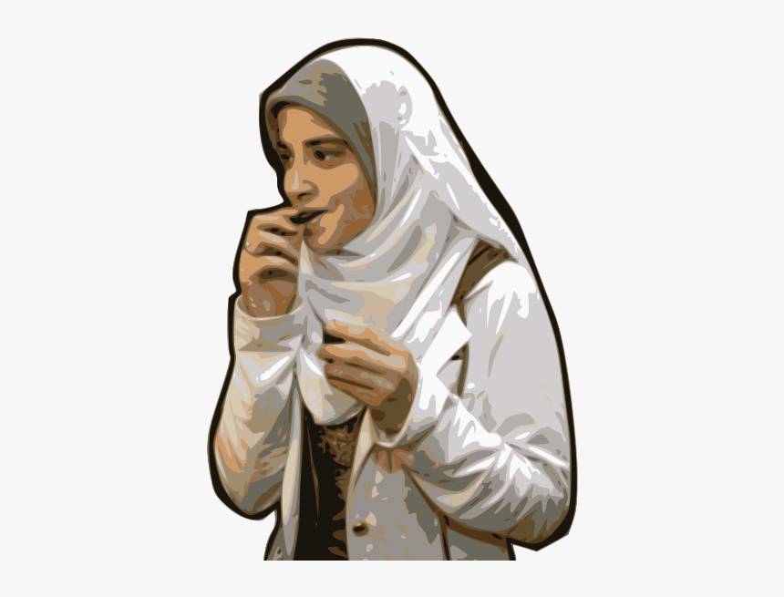 Eat In Hijab - Muslim Man Eating Date, HD Png Download, Free Download