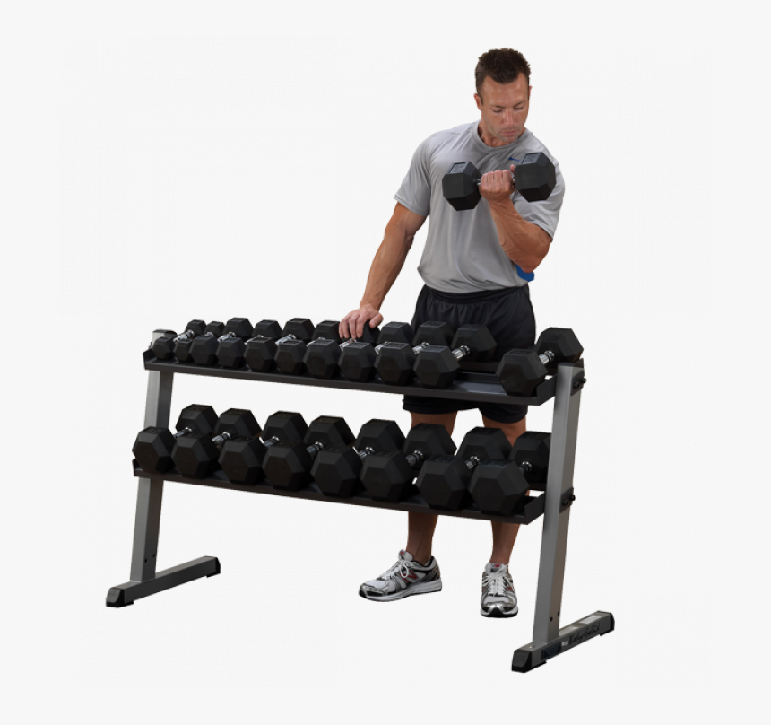Picture Of Body-solid Pro Dumbbell Rack - Body Solid Dumbbell Rack, HD Png Download, Free Download
