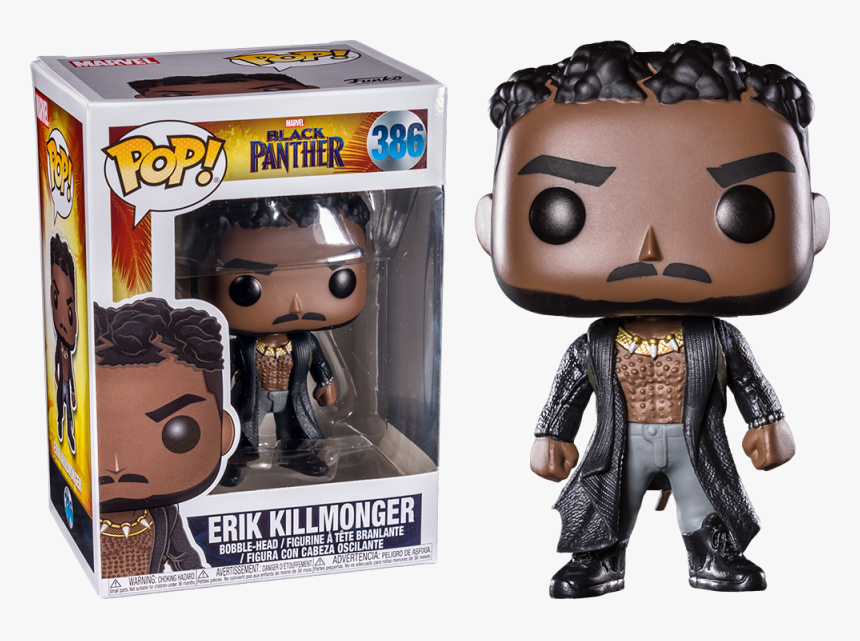 Erik Killmonger Funko Pop, HD Png Download, Free Download