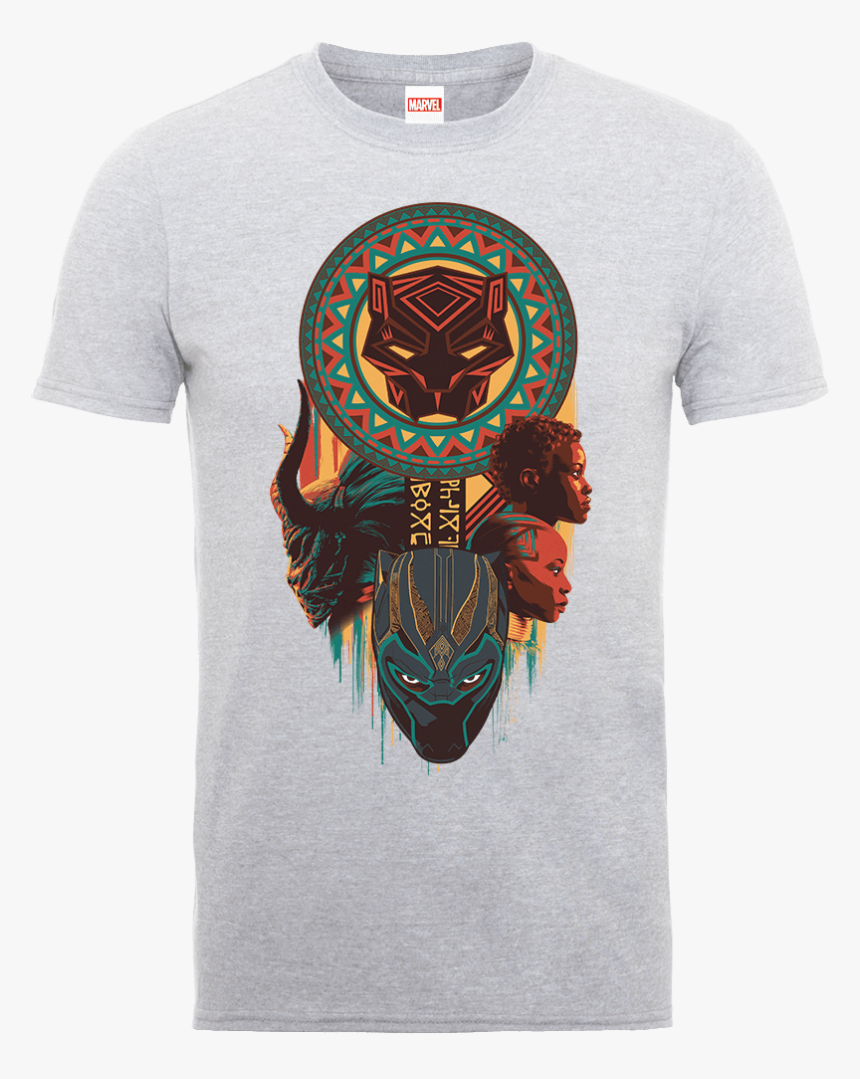 T Shirt Homme Black Panther, HD Png Download, Free Download