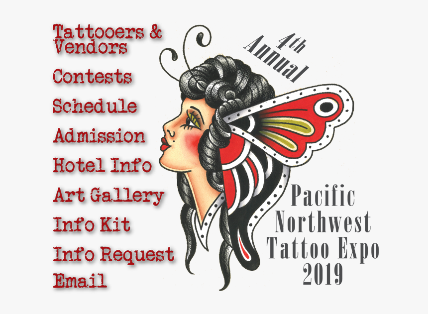 Pnw2019 - Pnw Tattoo Expo 2019, HD Png Download, Free Download