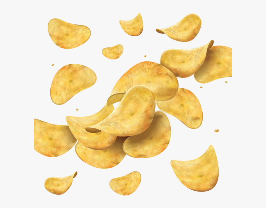 Chips Transparent Vector - Flying Potato Chips Png, Png Download, Free Download