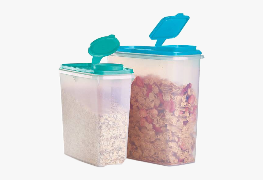 #cereal #tupperware #keepitkrunchyset #storage #freetoedit - Keep It Crunchy Tupperware, HD Png Download, Free Download