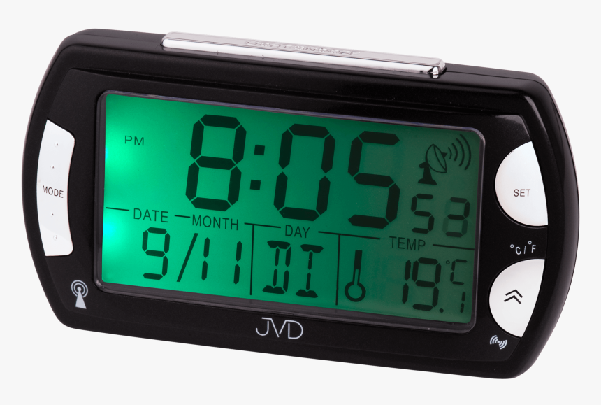 Digital Alarm Clock Jvd Rb358 - Radio Clock, HD Png Download, Free Download