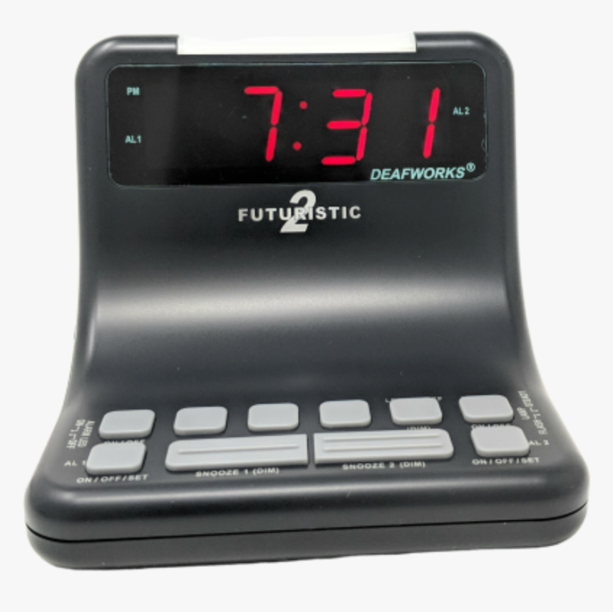 Deafworks Futuristic 2 Alarm Clock - Electronics, HD Png Download, Free Download