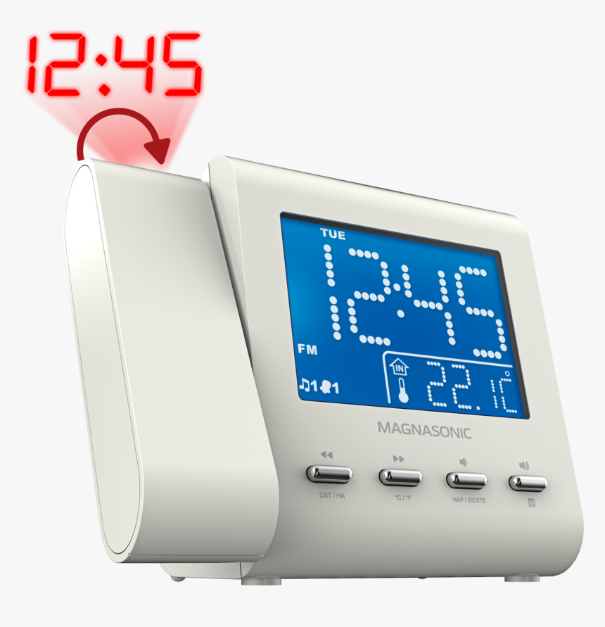 Radio Reloj Proyector Magnasonic, HD Png Download, Free Download