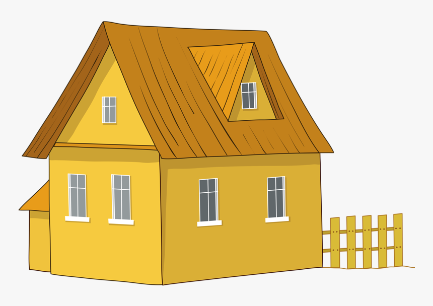 English Country House Cartoon - House Png Clipart Country House, Transparent Png, Free Download