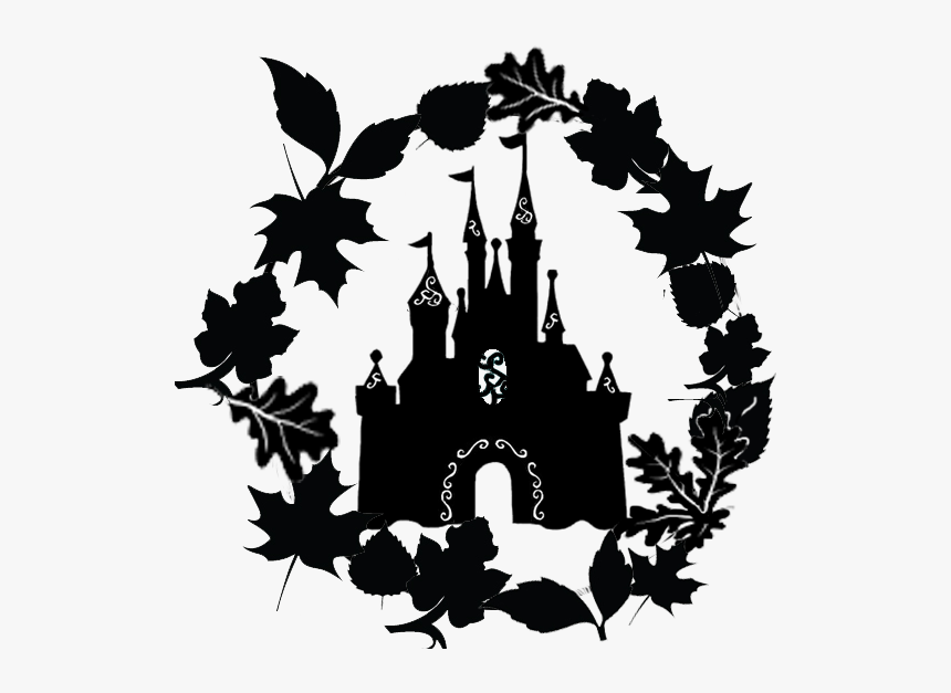 Silhouette Castle Clip Art - Disney Castle Silhouette Png, Transparent