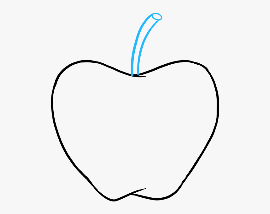 How To Draw Apple - Apple Images For Drawing, HD Png Download, Free Download