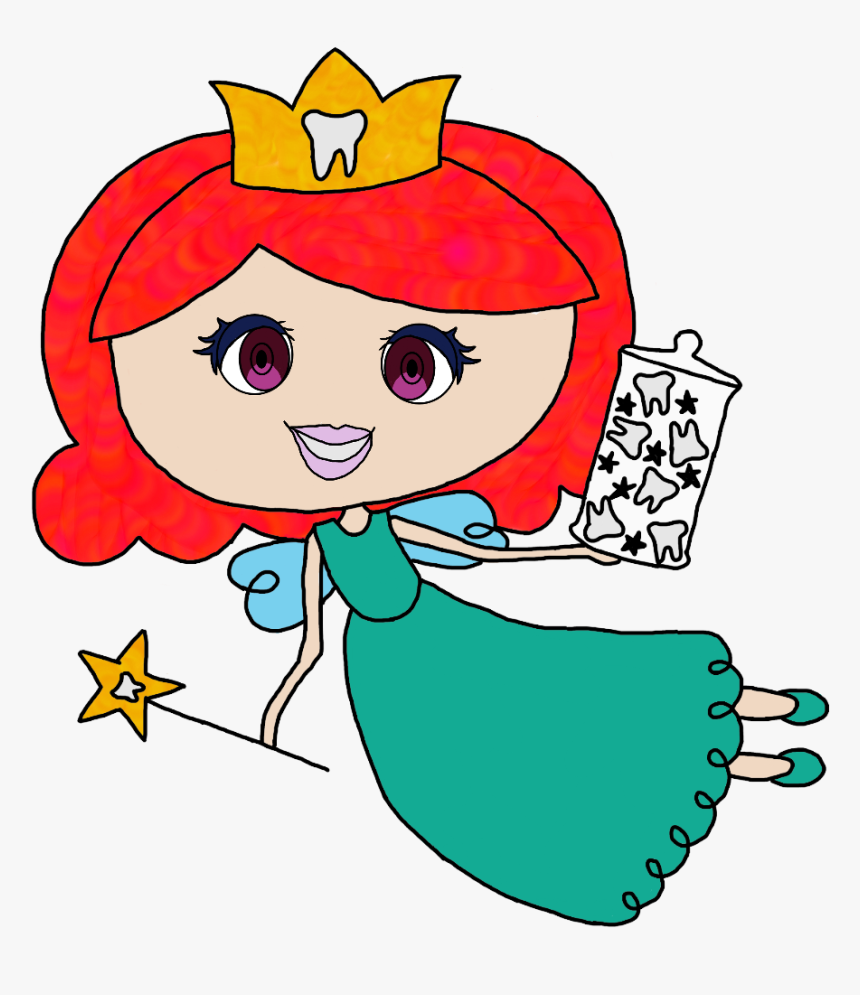 #toothfairy #tooth #teeth #jar #fairy #wings #cartoon - Tooth Fairy Clipart, HD Png Download, Free Download