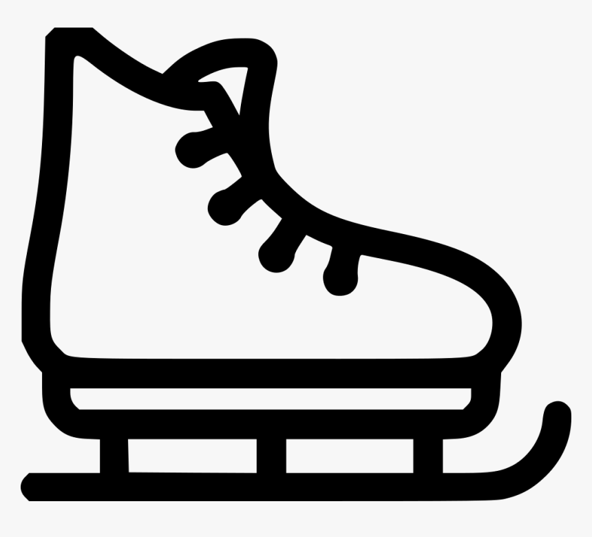 Roller Skates Clipart Black And White, HD Png Download, Free Download