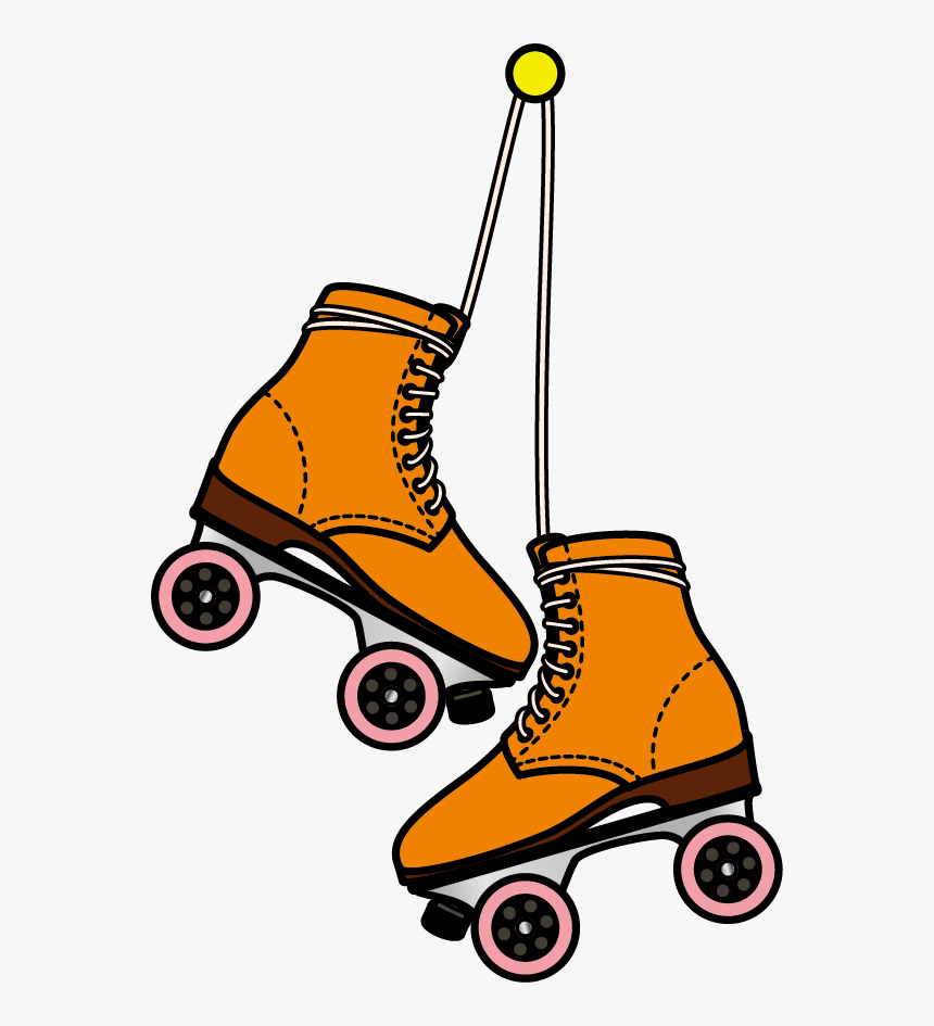 Clipart Shoes Ice Skate - Roller Skates Clipart, HD Png Download, Free Download