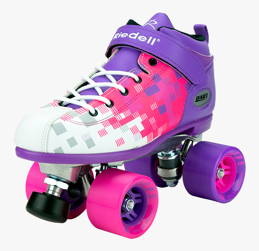 Riedell Dart Pixel Roller Skate Set - Riedell Dart Skates Wheels, HD Png Download, Free Download