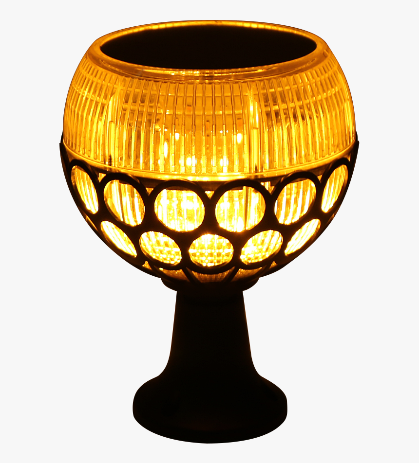 Outdoor Solar Flame Round Ball Lawn 96led Decorative - Solar Lamp, HD Png Download, Free Download