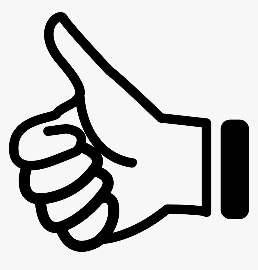 Thumb Up Comments - Thumbs Up Right Hand, HD Png Download, Free Download