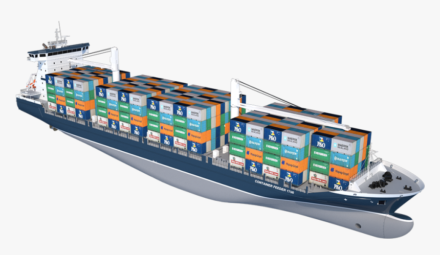 Container Feeder - Feeder Ship, HD Png Download, Free Download