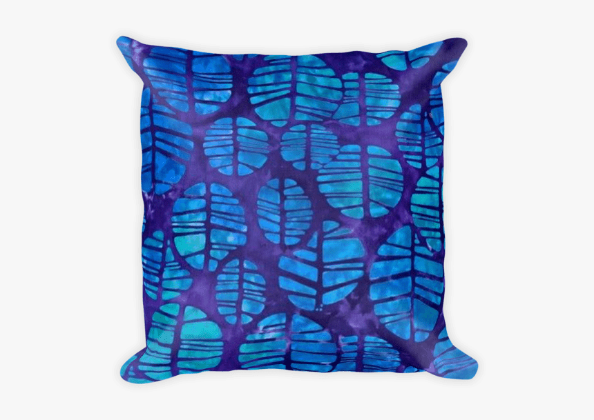 Dark And Light Aqua Blue Gradient Square Pillow - Cushion, HD Png Download, Free Download