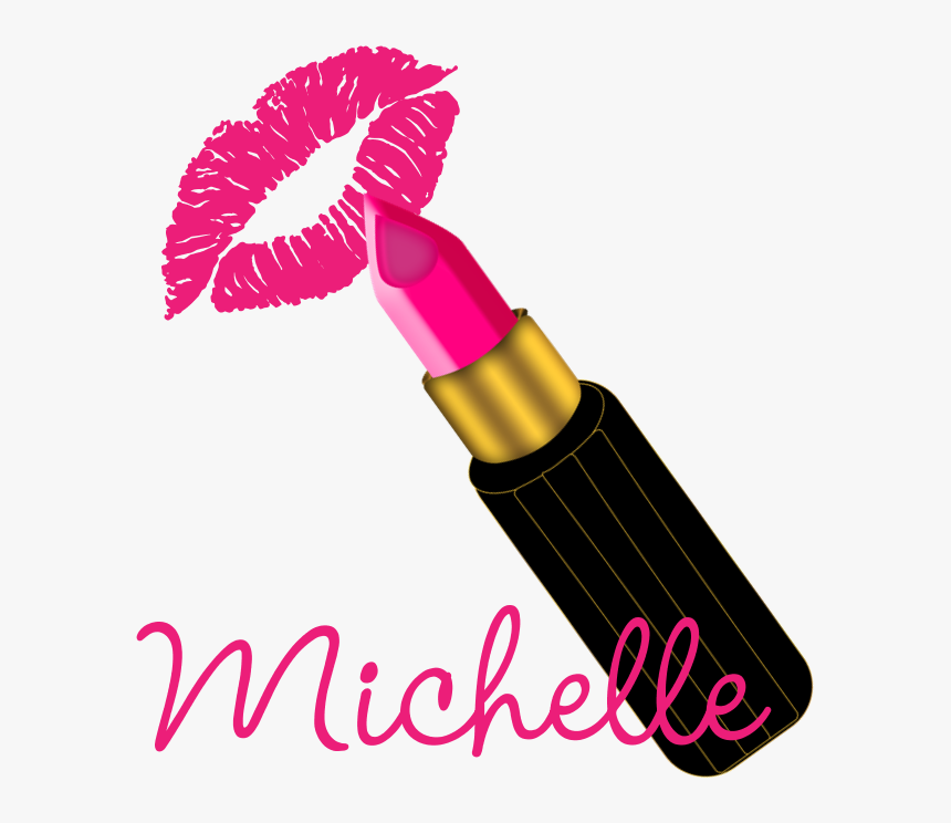Hot Pink Lipstick Clip Art , Png Download - Hot Pink Lipstick Clipart, Transparent Png, Free Download