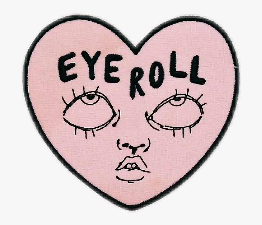 #eyes #heart #eyeroll, HD Png Download, Free Download