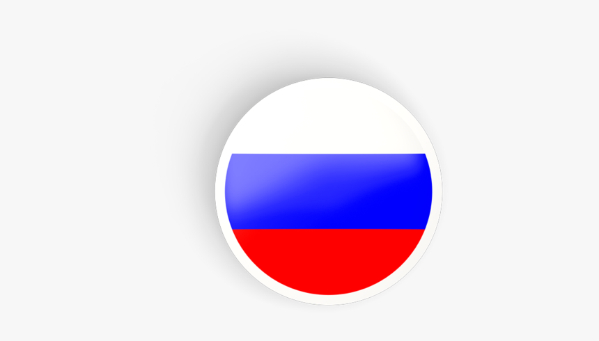 Round Concave Icon - Russia Round Flag Png, Transparent Png, Free Download