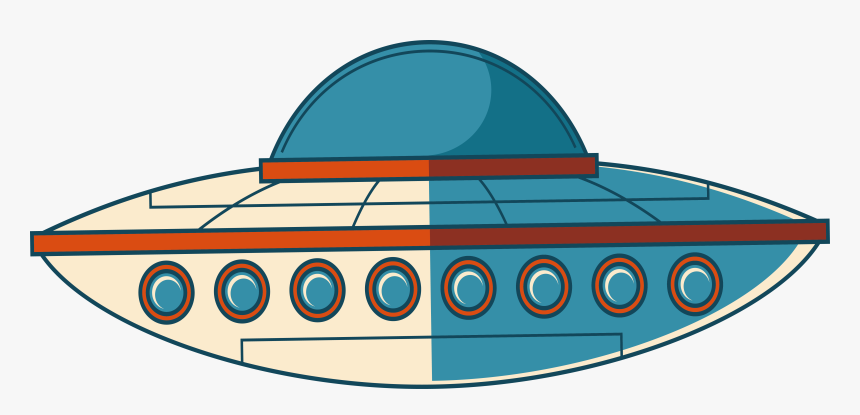 Unidentified Flying Saucer Clip Art Ufo - Transparent Ufo Clip Art, HD Png Download, Free Download