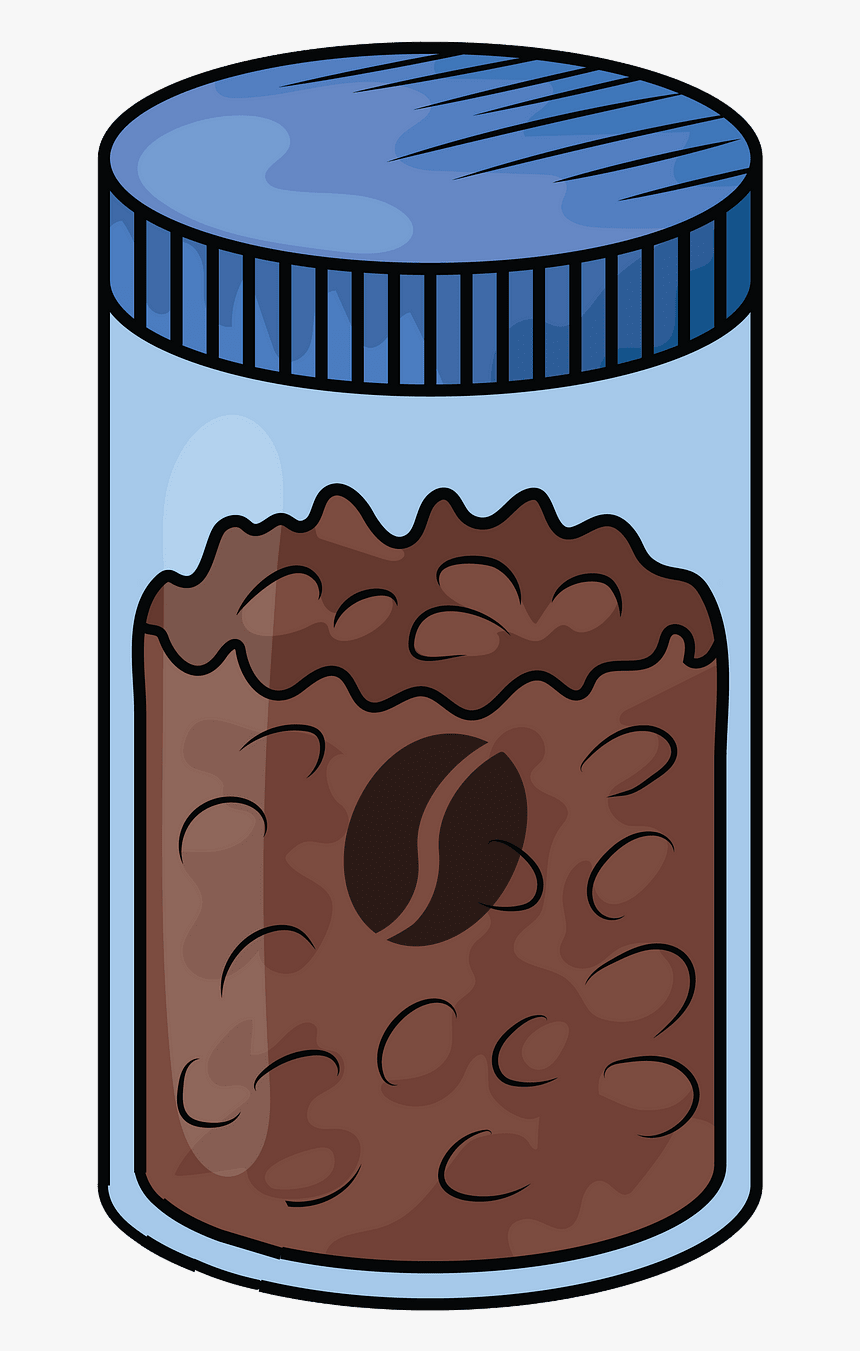 Coffee Jar Clipart, HD Png Download, Free Download