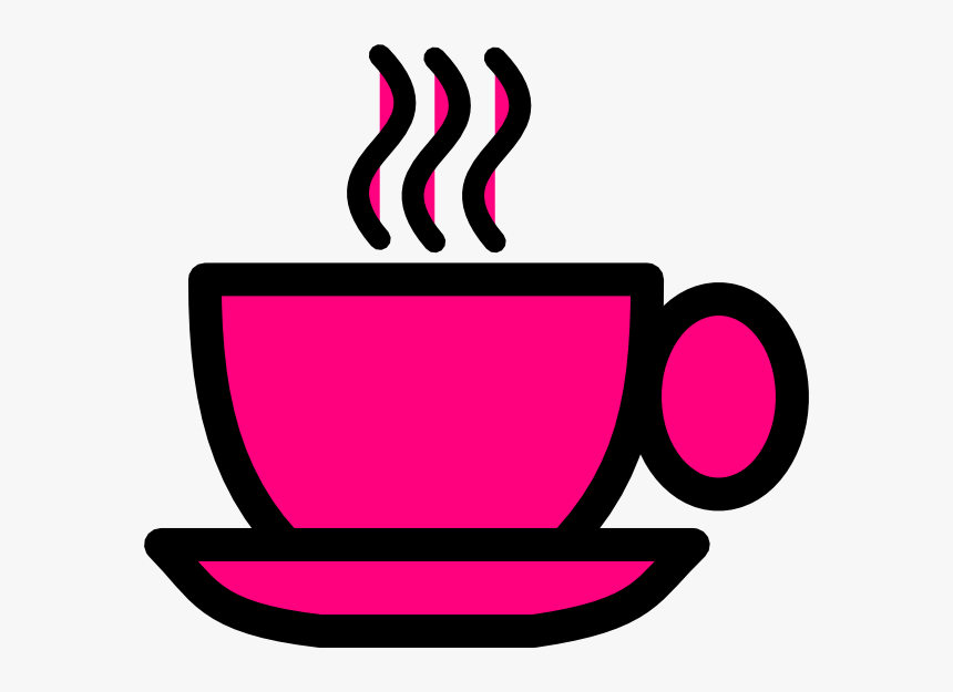 Pink Tea Cup Clipart, HD Png Download, Free Download