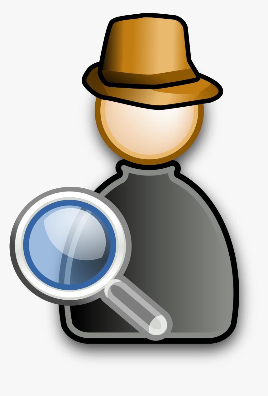 Hat Svg Inspector - Inspector .png, Transparent Png, Free Download
