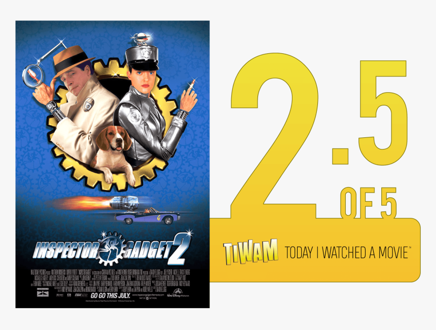 Inspector Gadget 2 2003 Movie Poster, HD Png Download, Free Download