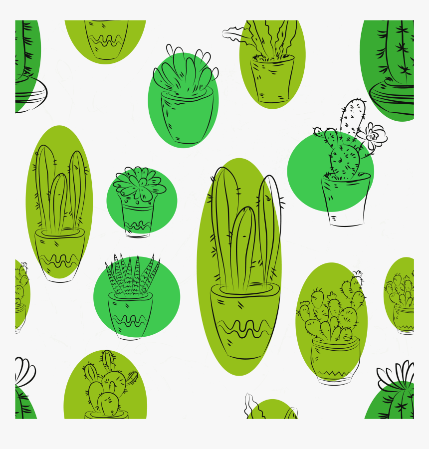 Cactus Vector Shape - Cucumber, HD Png Download, Free Download