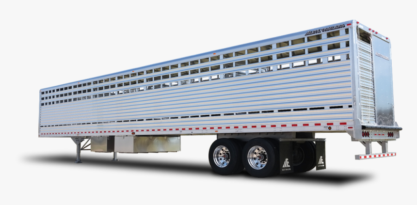 Straight Semi Livestock Trailer, HD Png Download, Free Download