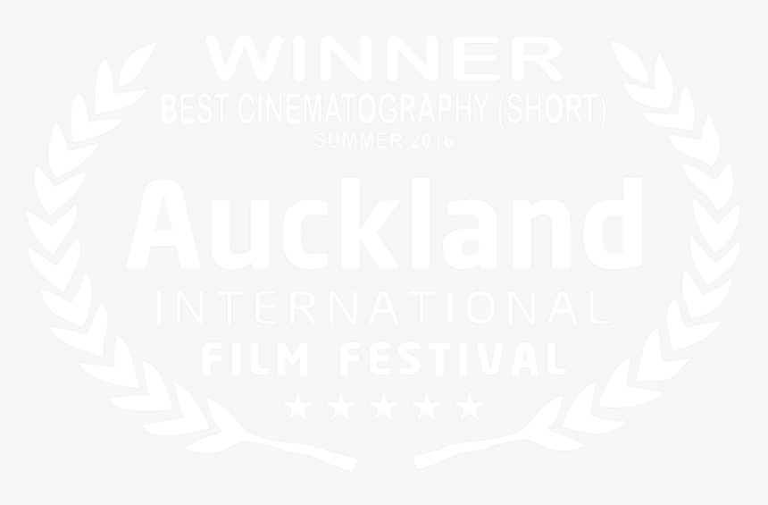 Best Cinematography Auckland Int Film Fest -white - Auckland Weather Today, HD Png Download, Free Download