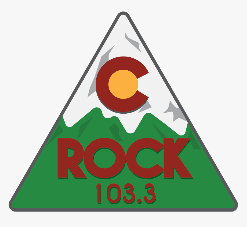 C-rock 1033 Logo Illustrator Version Red Text High - Sign, HD Png Download, Free Download