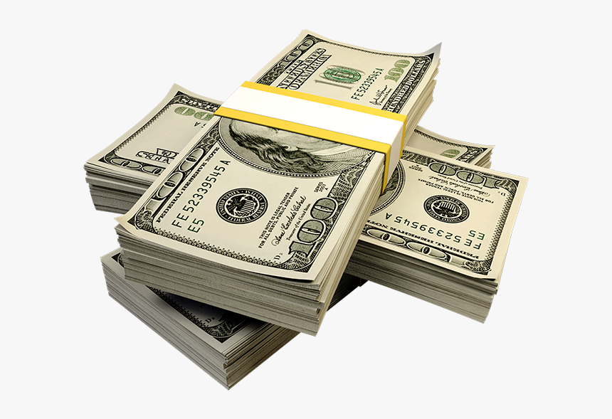 Stacks Of Cash Png, Transparent Png, Free Download