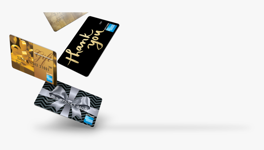 Personal And Business Gift Cards Online American Express - Credit Cards Falling Png, Transparent Png, Free Download