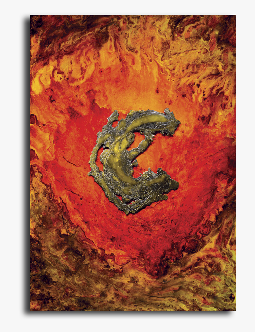 Frasca-halliday Nebula Volcanic Eruption Exposures - Painting, HD Png Download, Free Download