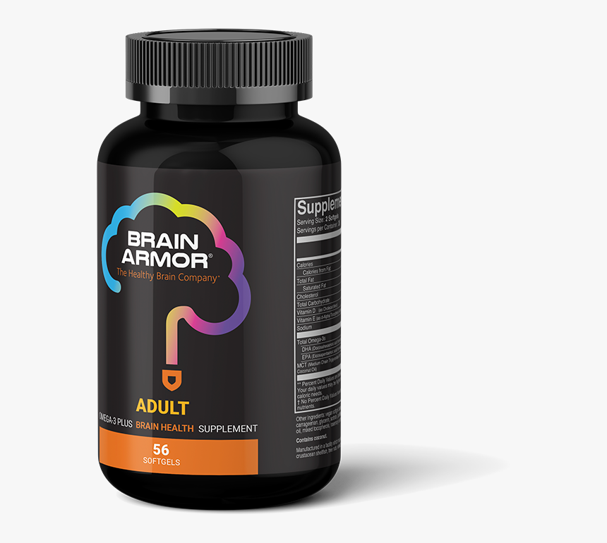 56 Brain Armor Softgels - Brain Armour, HD Png Download, Free Download