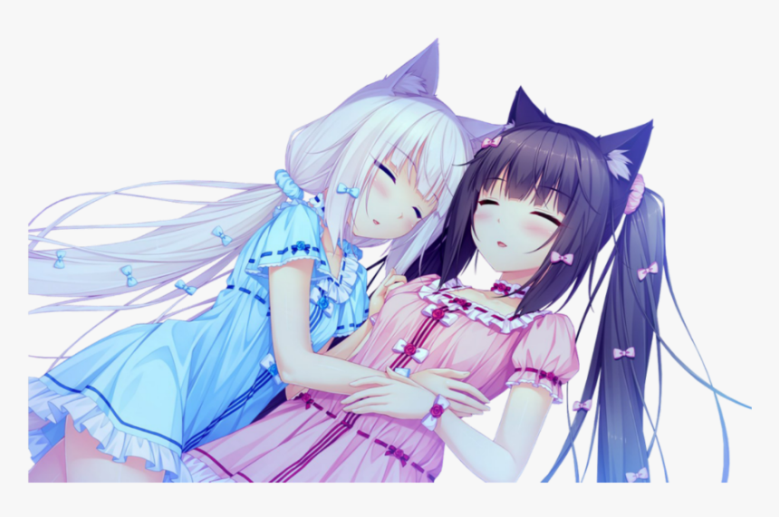 - - Vanilla X Chocola Anime, HD Png Download, Free Download