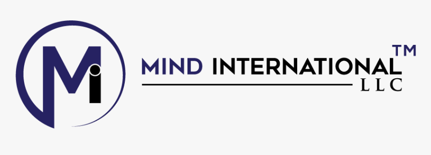 Logo Design By Pen Tool For Mind International, Llc - Electric Blue, HD Png Download, Free Download