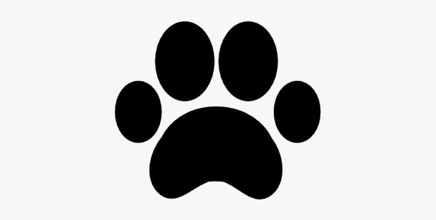 Dog Paw Print Vector - Dog Paw Vector Png, Transparent Png, Free Download