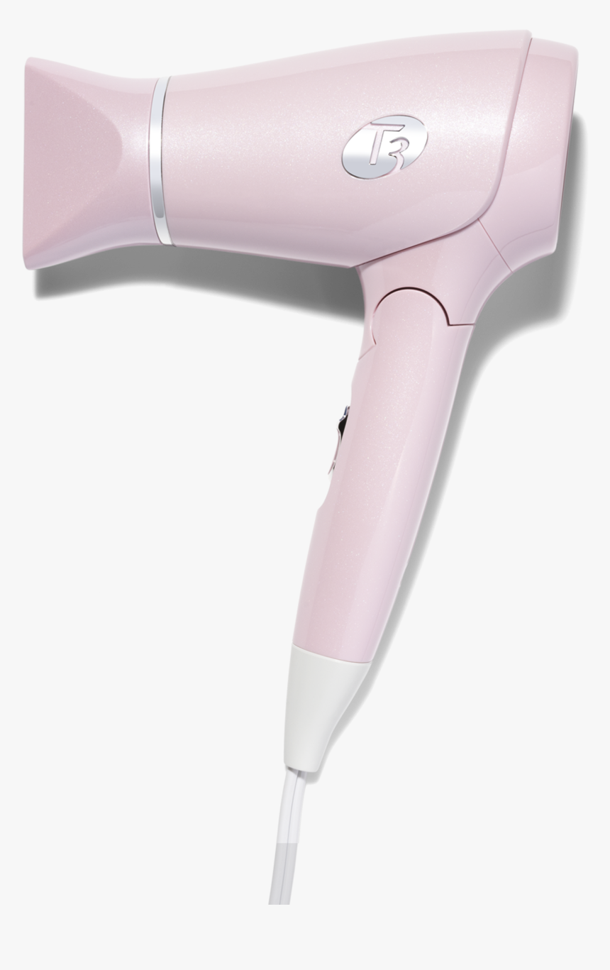 Featherweight Compact In Soft Pink Primary Compact - Soft Pink T3 Hair Dryer, HD Png Download, Free Download