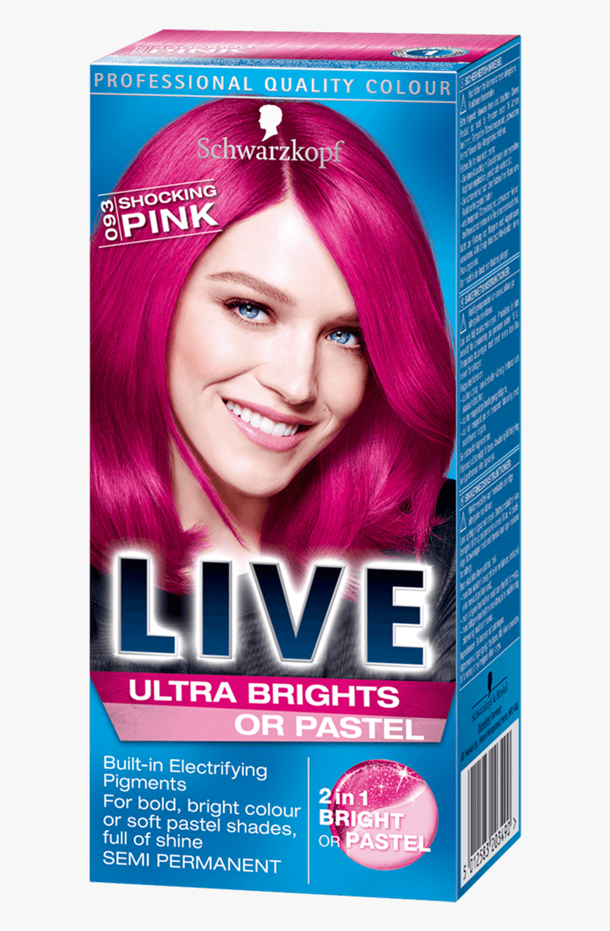 Hair Dye Png - Schwarzkopf Pink Hair Dye, Transparent Png, Free Download